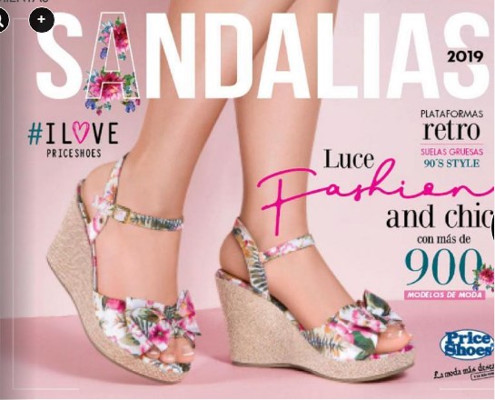 Catálogo Price Shoes SANDALIAS 2019