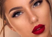 5 ideas para usar maquillaje rojo de día