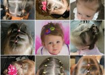5 peinados para una bebe