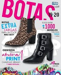Nuevo Catálogo Price Shoes Botas 2020 México