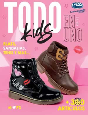 Catálogo Price Shoes Todo en Uno Kids 2021