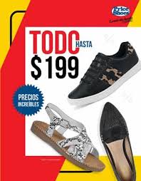 catálogo de Price Shoes con precios Ofertas en Todo hasta $199 pesos 2021