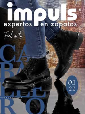 Catálogo Virtual Impuls Otoño Invierno 2021 de Calzado de Cabaleros México