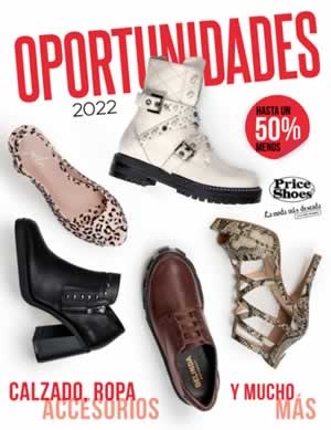 sencillo Mirilla béisbol Catálogo Price Shoes OPORTUNIDADES 2022 con PRECIOS - Nuevos Catálogos 2022