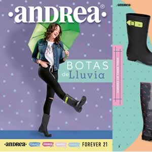 Catálogo Andrea Botas y Botines de Lluvia 2022