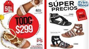 Catálogo de Price Shoes con Precios Ofertas en todo hasta $299 pesos mxn de 2022