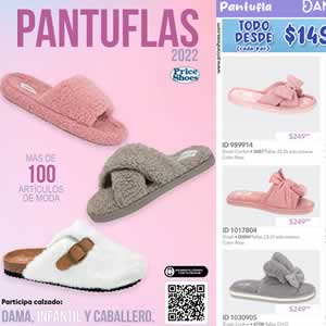 Catálogo Price Shoes Pantuflas 2022
