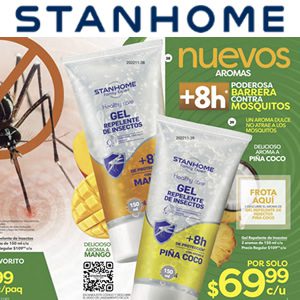 Catálogo Stanhome Campaña 11 de 2022. Protección Contra Mosquitos