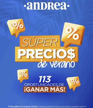 Catálogo Virtual de Andrea Super Precios de Verano 2022