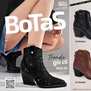 Catálogo Virtual Price Shoes Botas Trendy Girls 2022-23