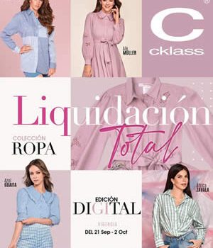 Catálogo Virtual Cklass Liquidación Total Ropa (septiembre - octubre de 2022),