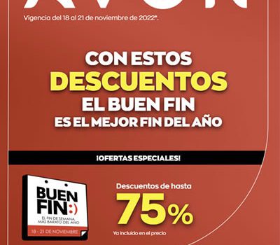 Catálogo Avon México: Ofertas Buen Fin (noviembre 2022) Catálogo Oficial