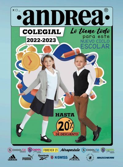 Catalogo escolar andrea discount 2020