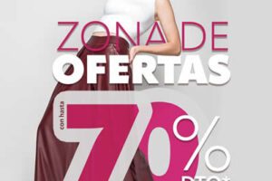 - Zona de Ofertas hasta 70% de Descuento