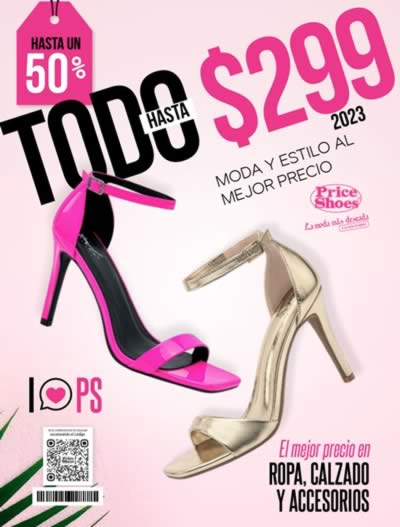 Price Shoes todo a $299