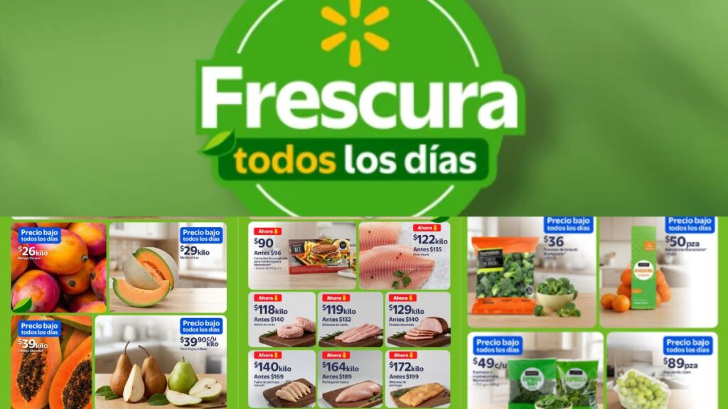 Martes de Frescura Walmart — 7 de abril de 2026: OFERTAS en frutas, verduras y carnes