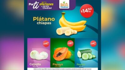 Martimiércoles Chedraui 5 y 6 de mayo 2026 PROMOCIONES imperdibles de frutas y verduras