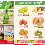 Martes y Miércoles del Campo Soriana 29 y 30 de septiembre 2026 ofertas en frutas, verduras y carnes