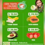 Miércoles de Plaza La Comer 30 de septiembre 2026 precios de frutas, verduras y carnes
