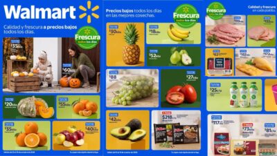 Martes de Frescura Walmart 13 de octubre 2026 precios en frutas, verduras y carnes