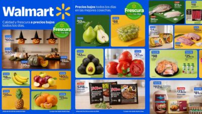 Martes de Frescura Walmart 20 de octubre de 2026_ precios en frutas, verduras y proteínas